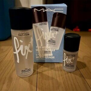 MAC Prep + Prime Fix+ Setting Spray Duo 3.4 oz + 1.0 oz With Box